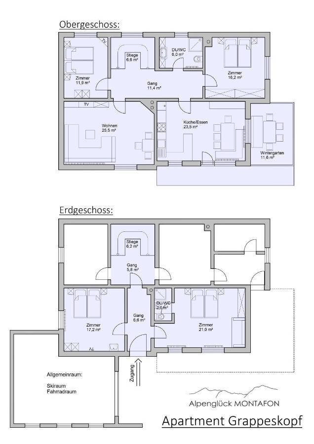 Apartamento Alpenglueck Montafon Sankt Gallenkirch Exterior foto